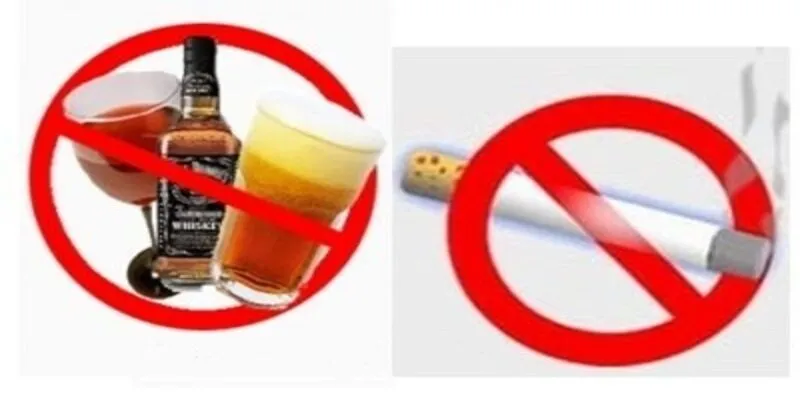 Giảm thiểu tiêu thụ rượu và thuốc lá
